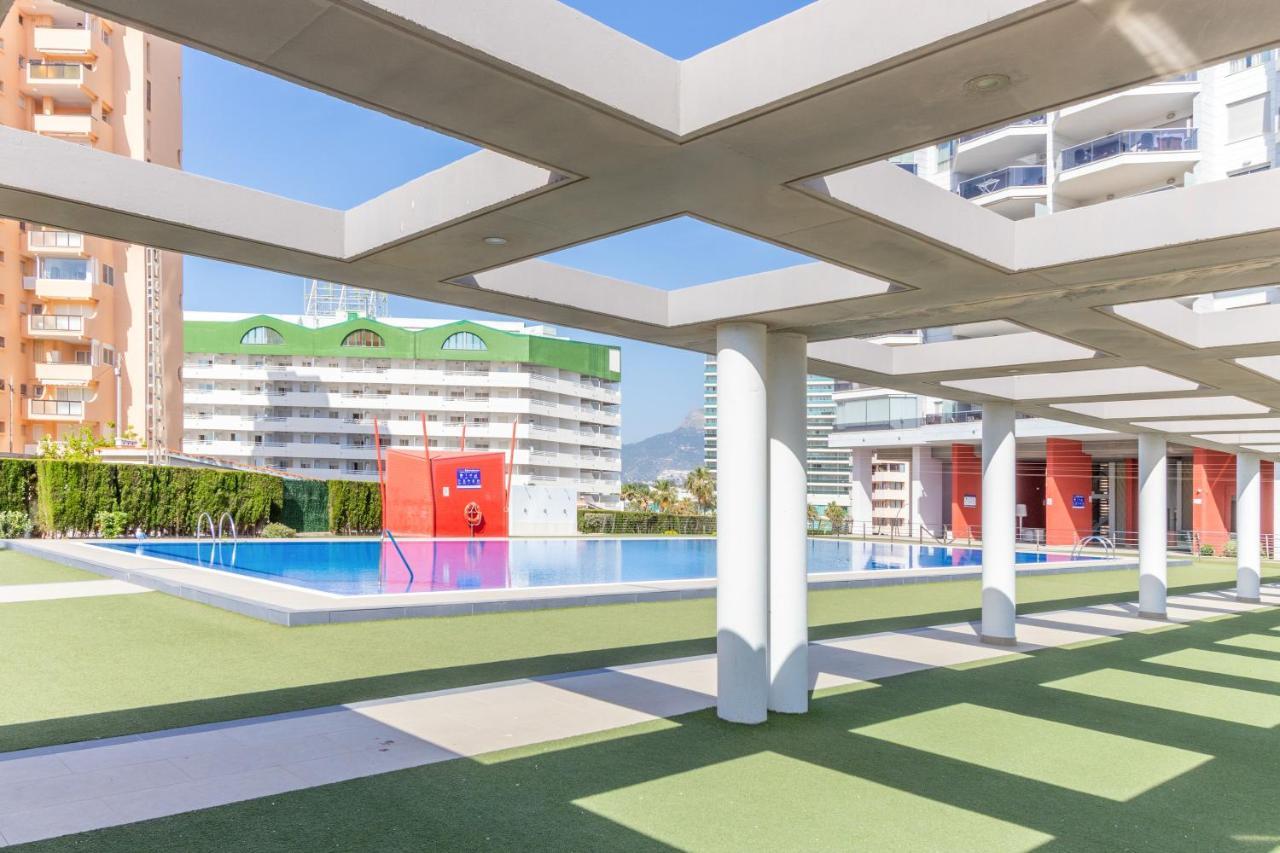 Calpe Primera Linea Con Piscina Casas de Torrat Bagian luar foto