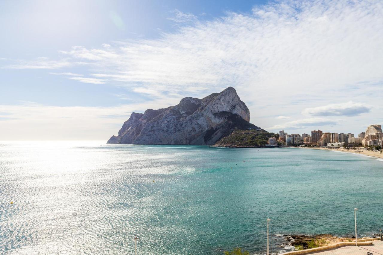 Calpe Primera Linea Con Piscina Casas de Torrat Bagian luar foto